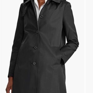 SOLD Dark Navy Lauren by Ralph Lauren Raincoat